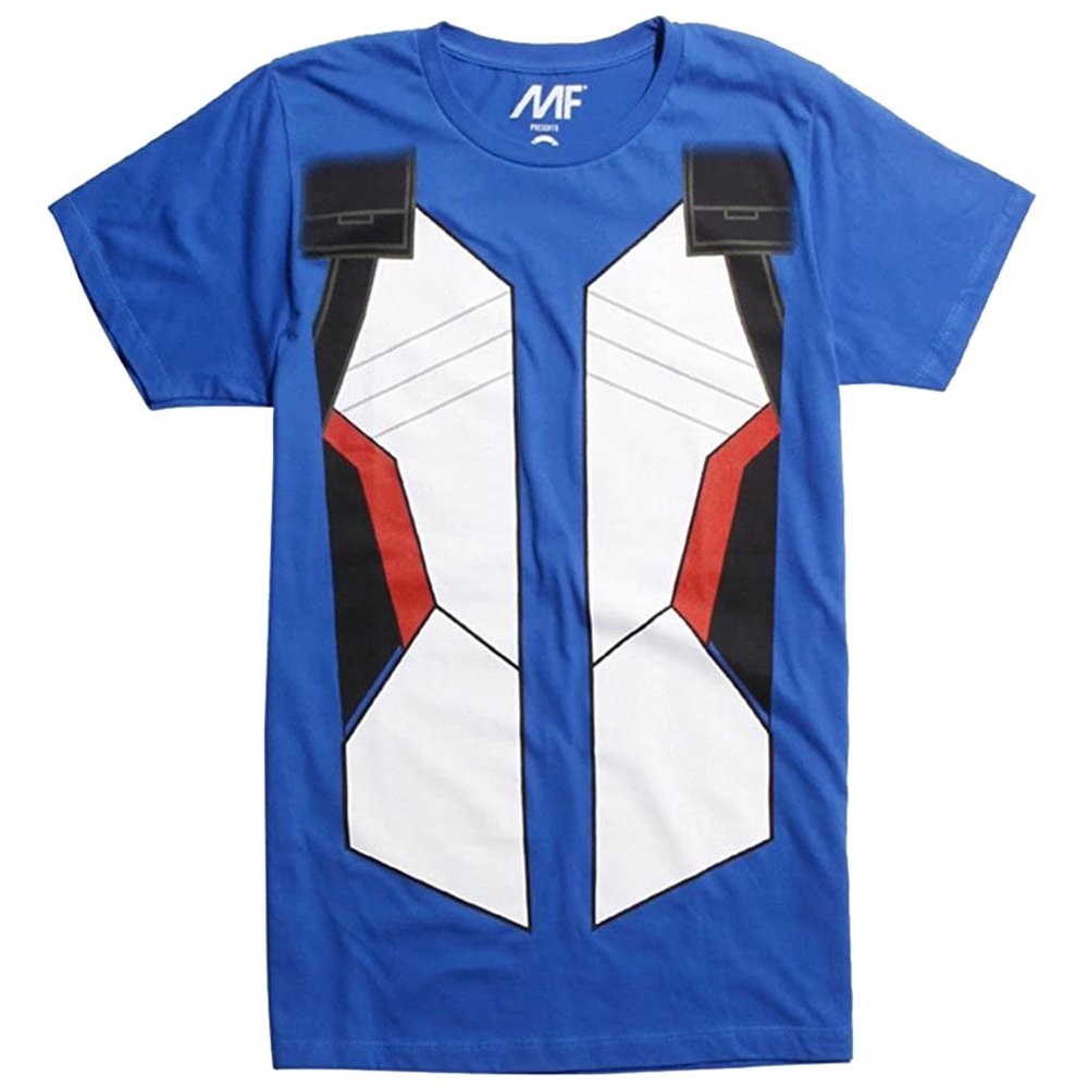 Overwatch Soldier 76 Costume T-Shirt NEW